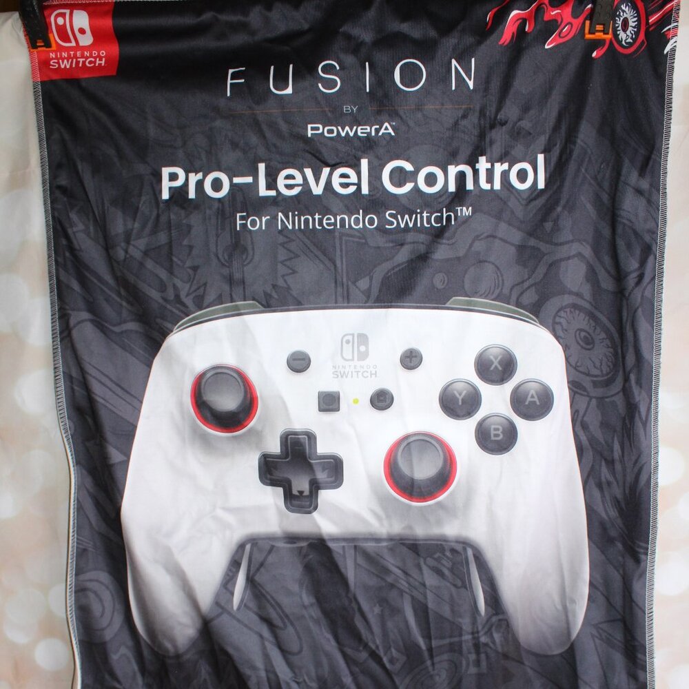 Nintendo Switch Fusion Game Stop 24" X 34" Fabric Poster Promotional Signage